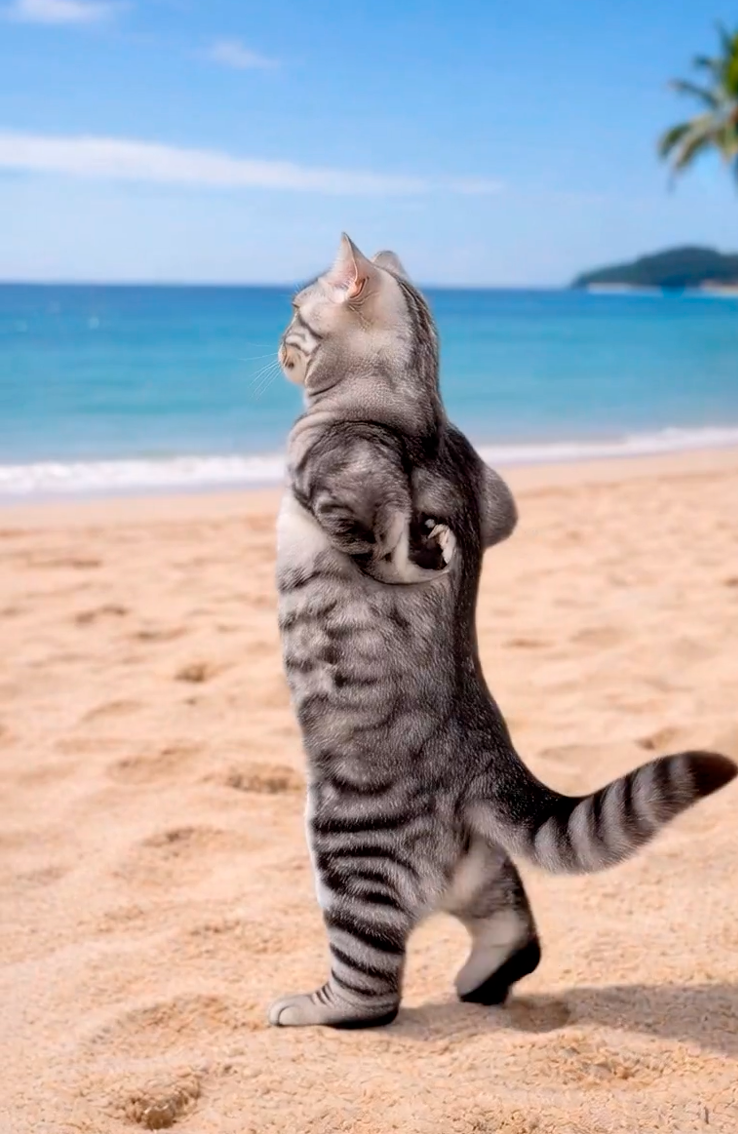 Пример: Танец по видео, кот повторяется танец девушки